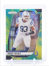 DWIGHT FREENEY 2024 PANINI PRIZM FOOTBALL GREEN HYPER COLTS /180 Q5454