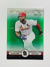2015 Topps Museum Collection 44 Jason Heyward St. Louis Cardinals Green /199