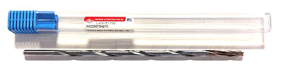 PCT 5/16'' Solid Carbide Drill 25xD Coolant Thru 135° 2FL ZicroPlus Triple Margin