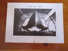 1993 CALENDAR INCAT CATS 93 GREAT   ** MUST SEE ***