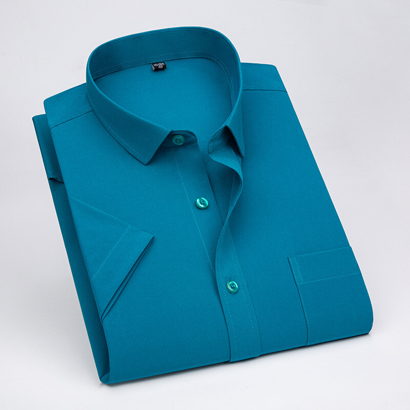 men's no iron short sleeve dress shirts No-Iron Short-Sleeve Shirt