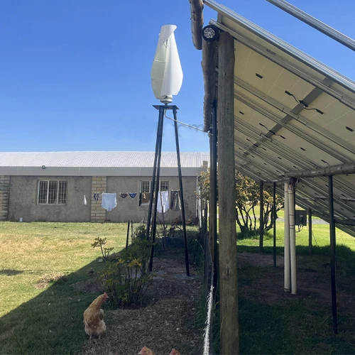 3KW 48V Vertikale Windkraftanlage Low Lärm Windgenerator mit Grid Wechselrichter - Bild 17 von 21