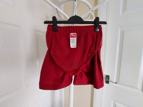 Shorts”Puma“ Sport Life Style Dark Red Colour Size: 28 ( UK ) Eur 152 cm, US L - Picture 10 of 12