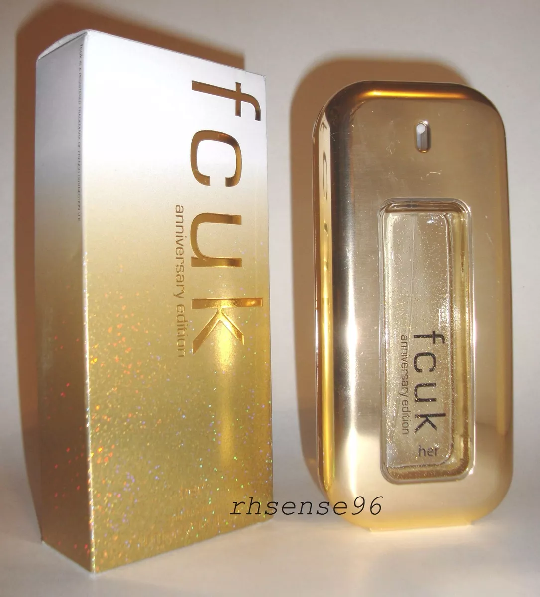 Fcuk Her ANNIVERSARY Perfume Women Edt 3.4oz spray 100ml French
