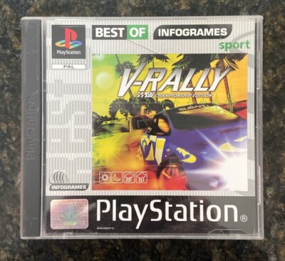 V-Rally 97 Championship Edition - Sony PS1 Playstation 1 (2000) Near Mint Disc