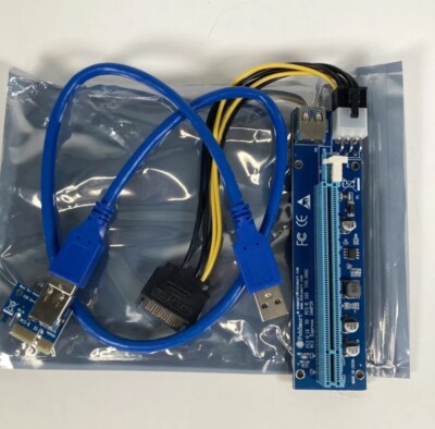 FebSmart PCI-E Riser VER006C Adapter Card