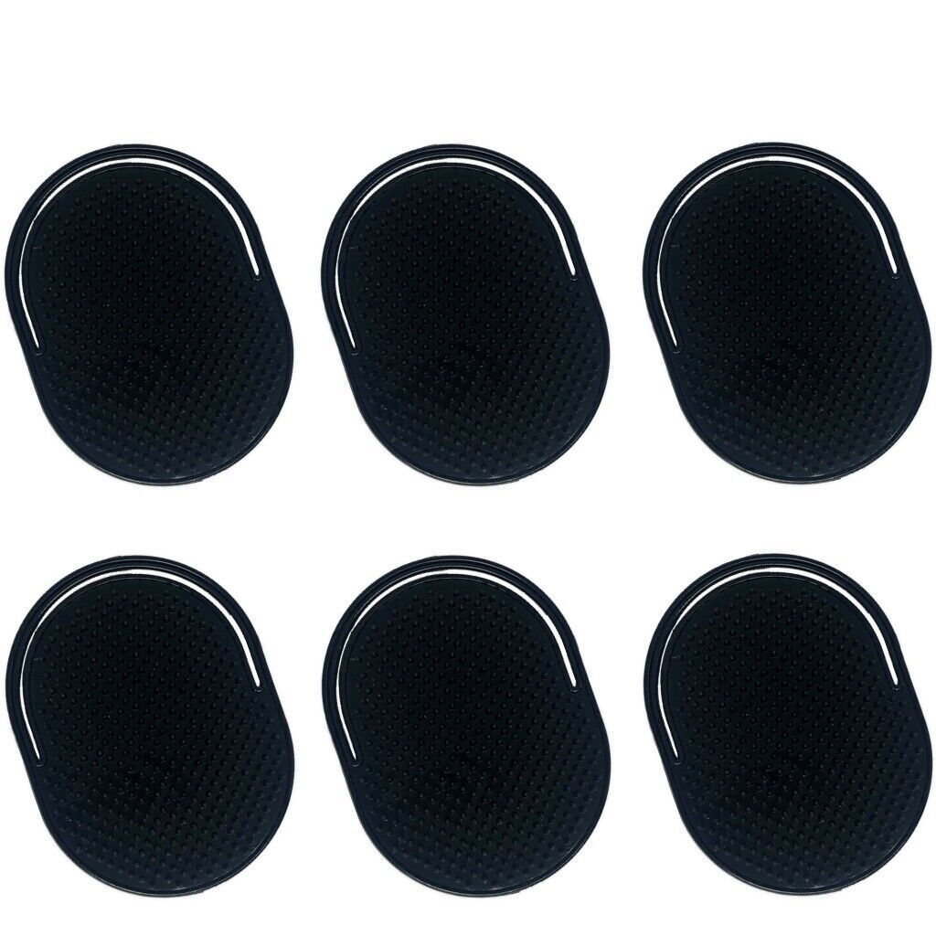 6 Pcs Pocket Hair Comb Brush Men Beard Mustache Palm Travel Scalp Massage