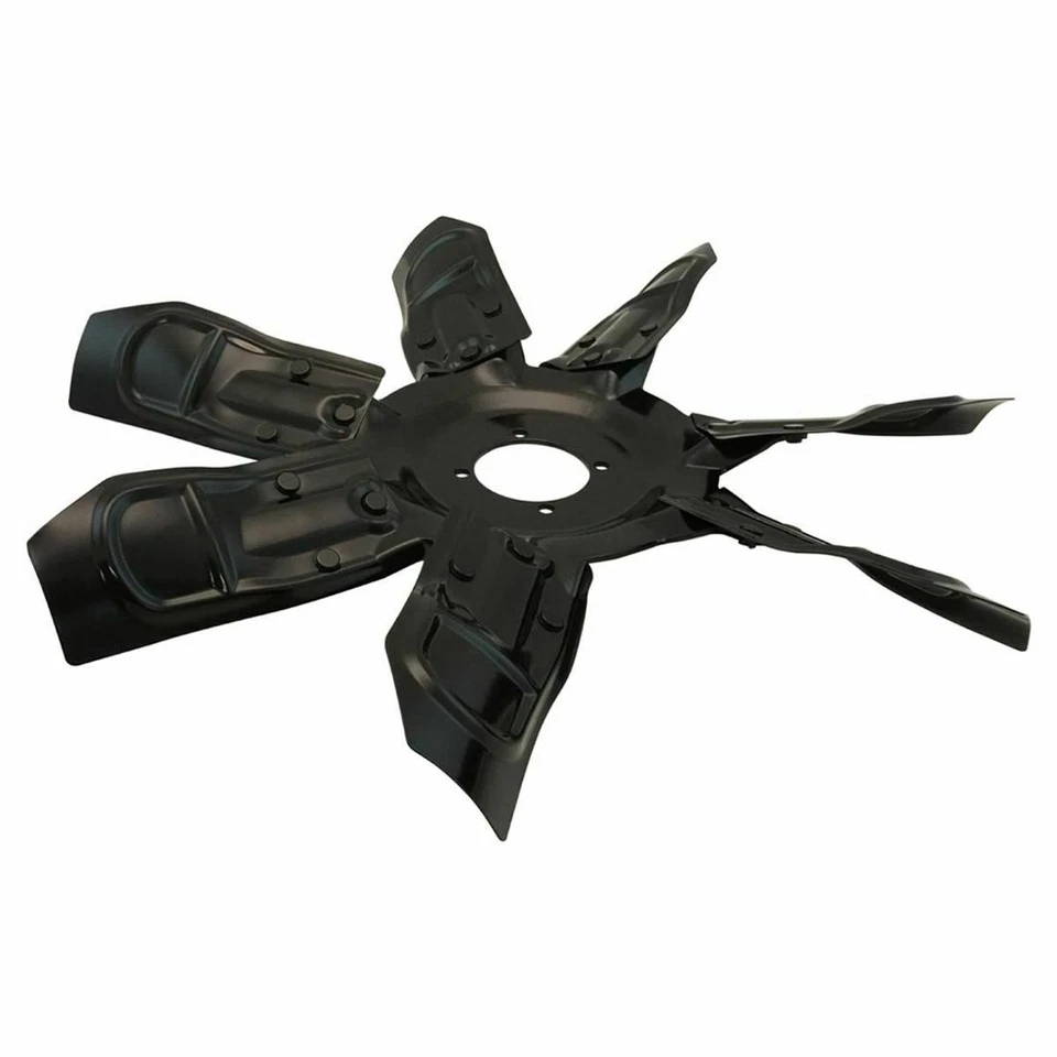 Nuevo ventilador de acero de 7 aspas de refrigeración por radiador Dorman para camioneta Dodge 5,9 L diésel Foto 3 de 4