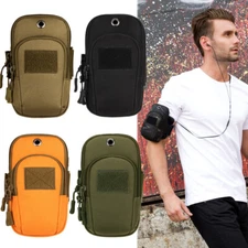 Sports Running Armband Cell Phone Holder Tactical Phone Pouch Fitness Arm Bag US