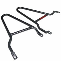 FüR Royal Enfield Interceptor 650Cc GepäCktasche Halterung Schienen Schwarz @