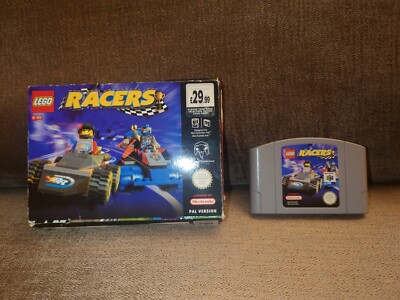 HOT Box Lego Racer 64 Lego Racers Nintendo 64 Game Boxed
