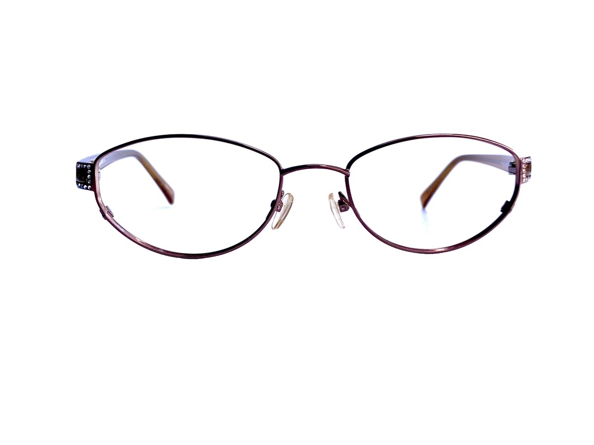 Joan Collins Eyeglasses Eye Glasses Frames 9802 Pewter 48-18-135 JC9864 Eyeglasses - Joan Collins Authorized Retailer  main image 2