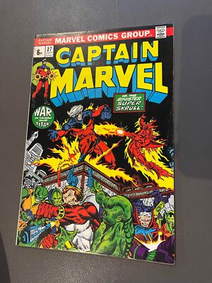Captain Marvel #27 - Back Issue - Marvel Comics - 1973