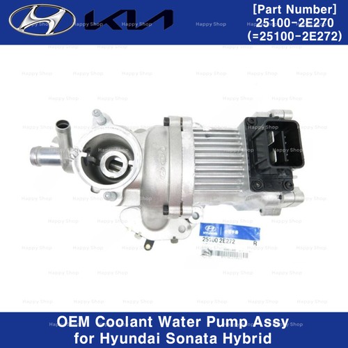 251002E270 Genuine OEM Coolant Water Pump for Hyundai Sonata Hybrid ...