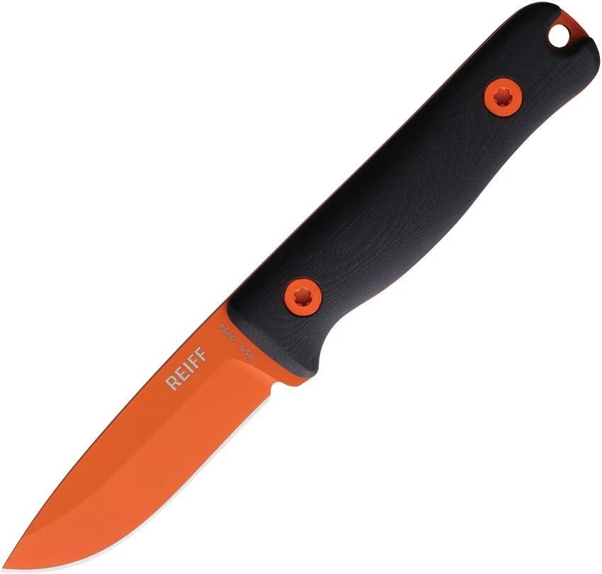 Cuchillos Reiff F3 Condiciones Extremas Cuchillo Fijo 3" CPM-3V Hoja de Acero Mango G10 Foto 2 de 4