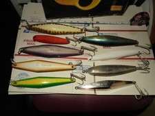 9OLDSCHOOL DEEP DROP IRONS HALIBUT, COD,YELLOWS,REDS,TUNA  HEAVY TO LITE HITTERS