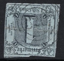 Thurn & Taxis SC# 5 Used / 320 Ring Cancel  - S25409