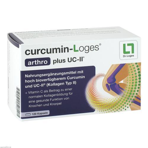 CURCUMIN-LOGES arthro plus UC-II Kapseln 120 St