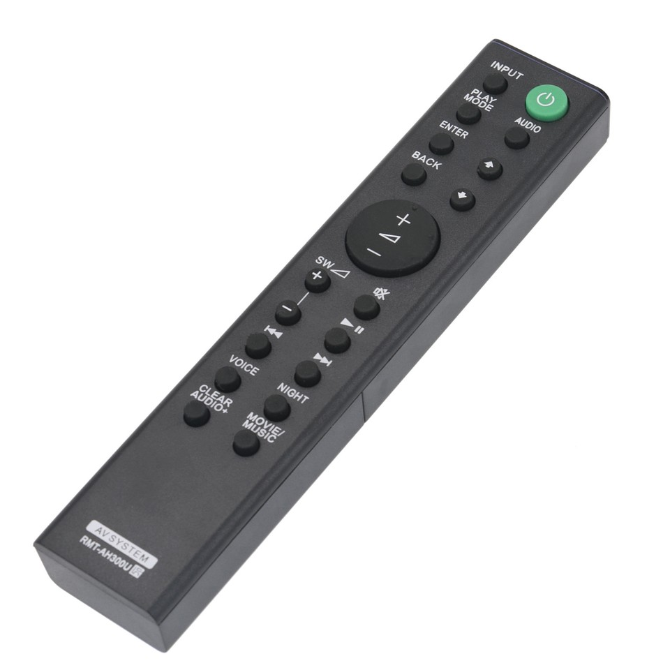 RMT-AH300U Télécommande de rechange pour barre de son Sony HT-CT290 HT-CT291 HTCT290 HTCT291 SA-CT290 SA-CT291