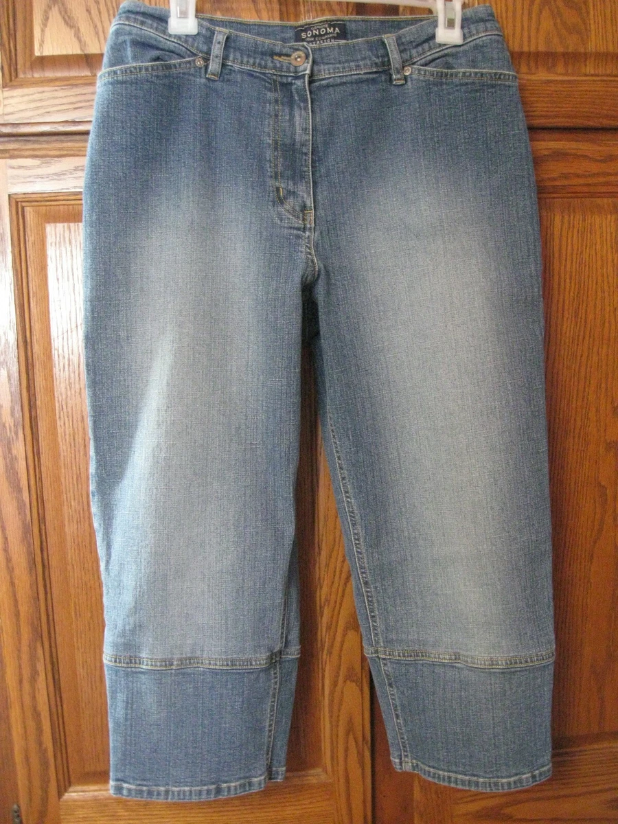 Stretch jean sale capris