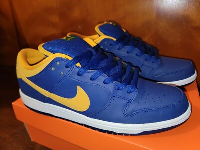 Nike Sb Dunk Low Pro Royal Blue Midas Gold Size 11.5 PRICE DROP!