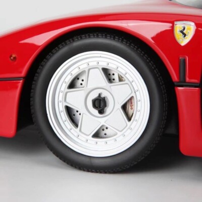 FERRARI F40 ROSSO CORSO RED 1:12 SCALE SEALED RESIN by NOREV FERRARI F40 ROSSO CORSO RED 1:12 SCALE SEALED RESIN by NOREV