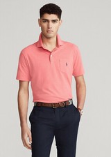 Polo Ralph Lauren Classic Fit Performance Polo Shirt, Highland Rose Heather, XL.