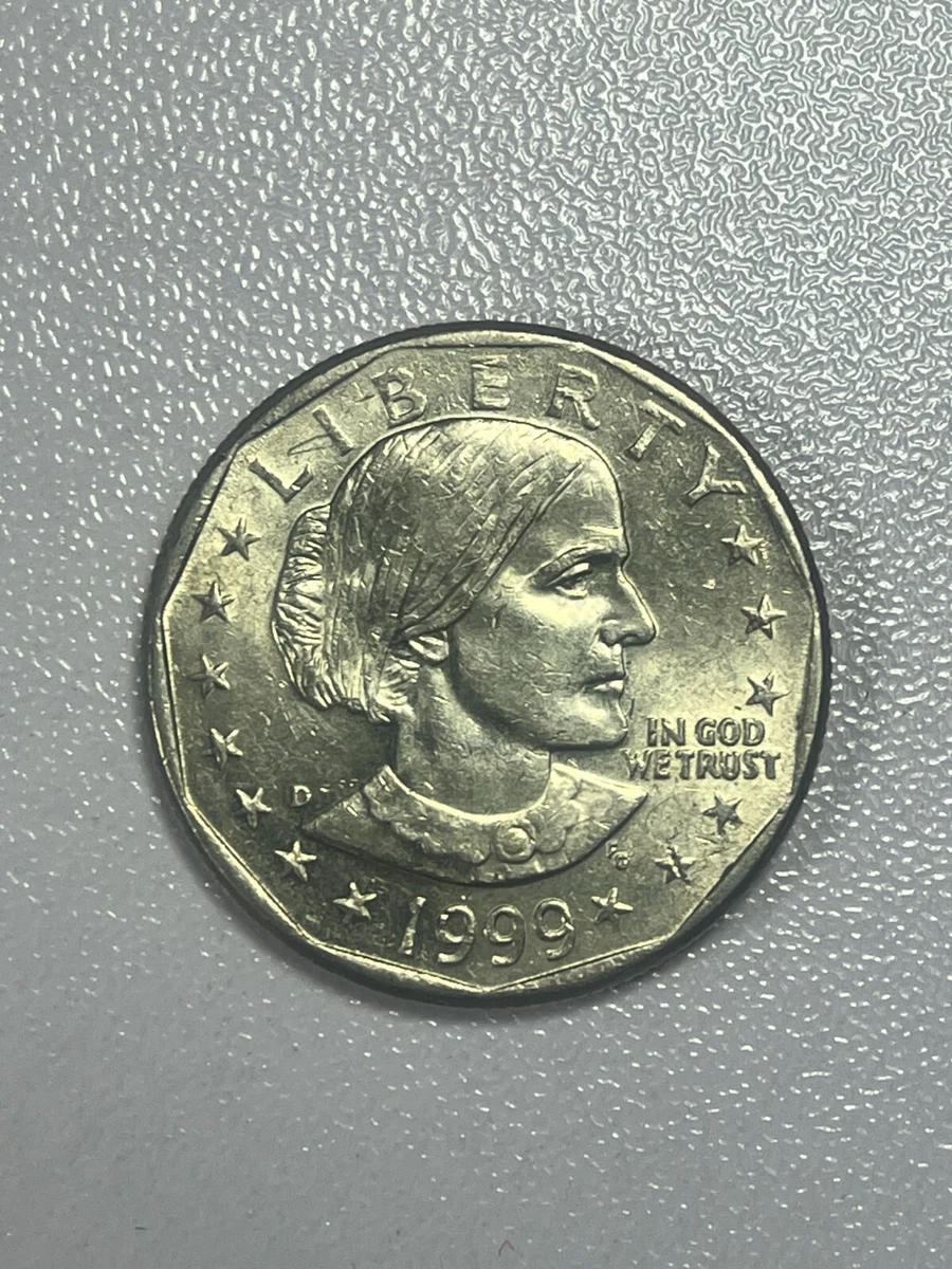 Circulated 1999 Susan B Anthony Dollars (1979-1981, 1999) for sale