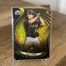 2022 Topps Chrome Black Hoy Park RC #16 #15 /50