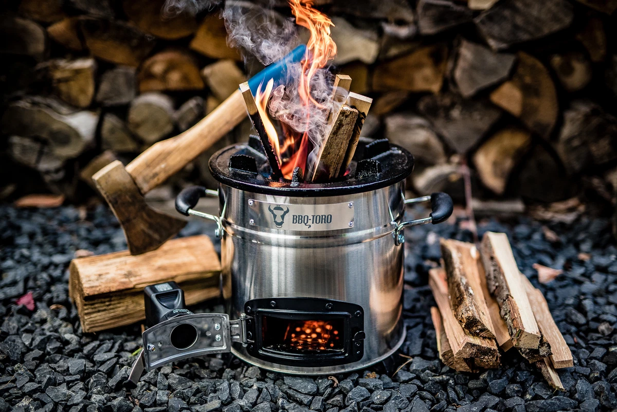 BBQ-Toro Rocket Oven ROCKET #1 | Stainless Steel Rocket Stove for Dutch Oven  and More 4260532290959 | eBay