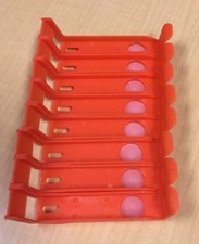 Canon CLI-42 CLI-8 BCI-6 CLI-65 Orange Cartridge Clip Cover - Storage / Lot of 8