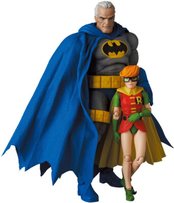 MAFEX Batman The Dark Knight Returns Batman & Robin Action Figure