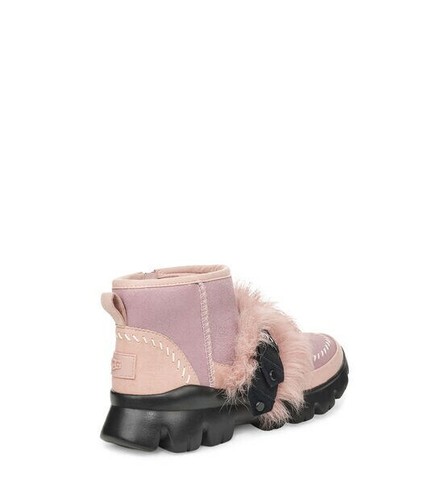 UGG Fluff Punk pink ankle boots brand 