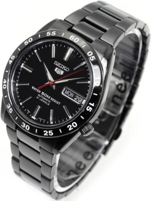 Seiko 5 Sports Men's Black Watch - SNKE03K1