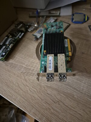 Emulex SFP+ 10G P008827-41D Dual-Port PCIe x8 Network Adapter + 2x SFP Modul