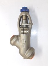 Conval 12G4J-1059K-7126 2155 Steel Socket Weld 2-1/2" Y PATTERN STOP Globe Valve