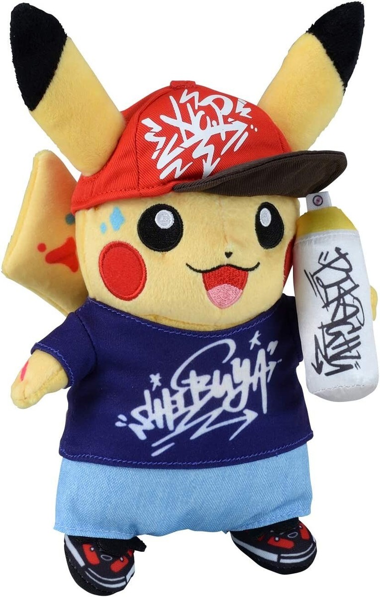 Pokemon Center Japan Shibuya Pikachu Limited Plush NEW | eBay