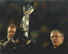 RON WOLF - GREEN BAY PACKERS GENERAL MANAGER - SIGNED 8x10 PHOTO D w/COA NFL HOF