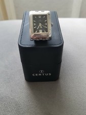 Montre Certus thank acier avec boîte d'origine 