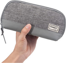 Sooez Wide-Opening Pencil Pen Case, Lightweight Spacious Pencil Bag Pouch Box