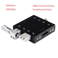 Linear Stage Table X Axis Trimming Platform Sliding Table Manual Displacement