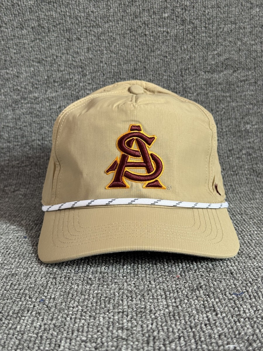 '47 Brand Arizona State Sun Devils Rope Snapback Tan OSFA NCAA Hat