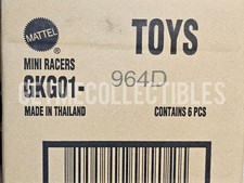 6 DISNEY PIXAR CARS MINI RACERS 3 PACK CASE D FACTORY SEALED 2024 GMC