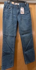 NWT Levi 505 Size 18 29 x 31 Straight Leg Denim Blue Jeans