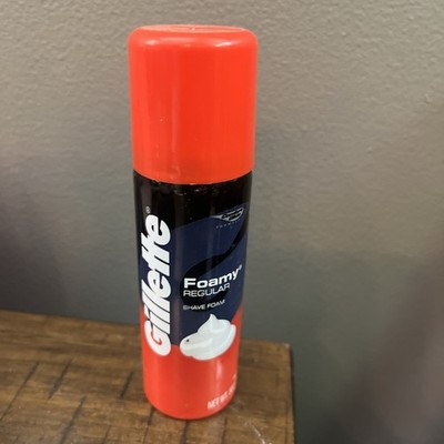 Gillette Men's Foamy Regular Shave Cream - 2oz