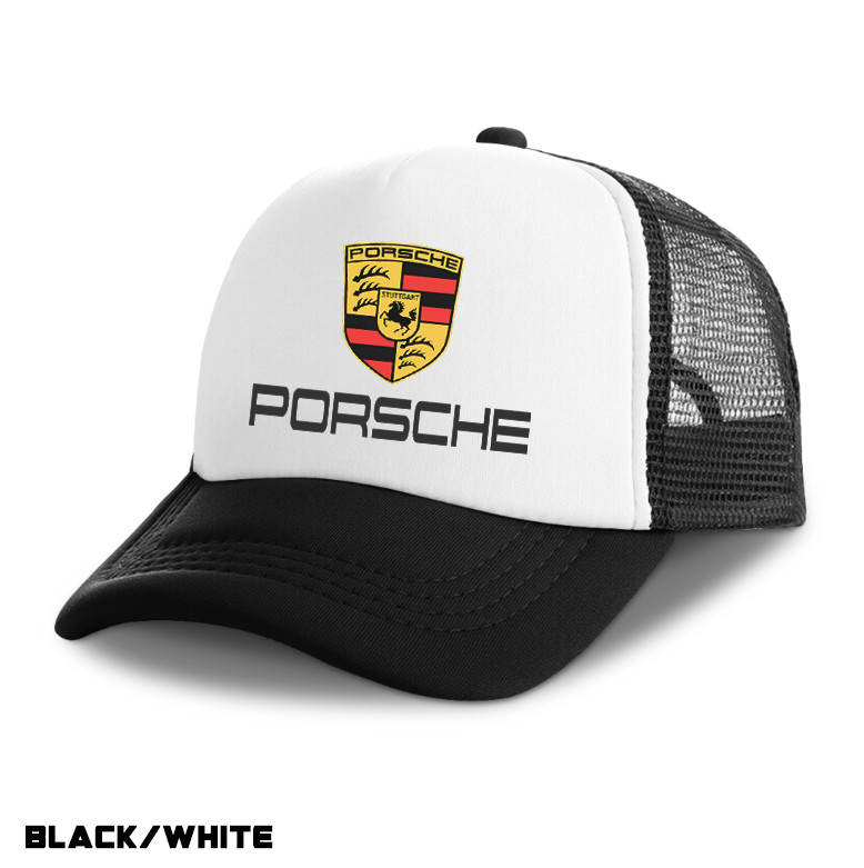 Porsche Trucker Hat Adjustable Mesh Back Unisex Sport Cap Gift