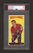 1964-65 TOPPS TALL BOYS #31 STAN MIKITA  PSA 7
