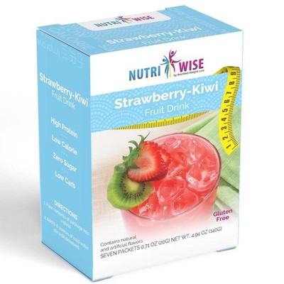 NutriWise Strawberry-Kiwi Fruit Drink (7/Box)