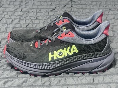 Hoka One One Challenger ATR 7 Men's Trail Running Shoes Size 8D Obsidian/Anchor