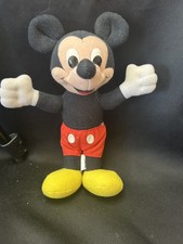 Vintage Playskool Disney Babies Plush Mickey Mouse Doll 9"
